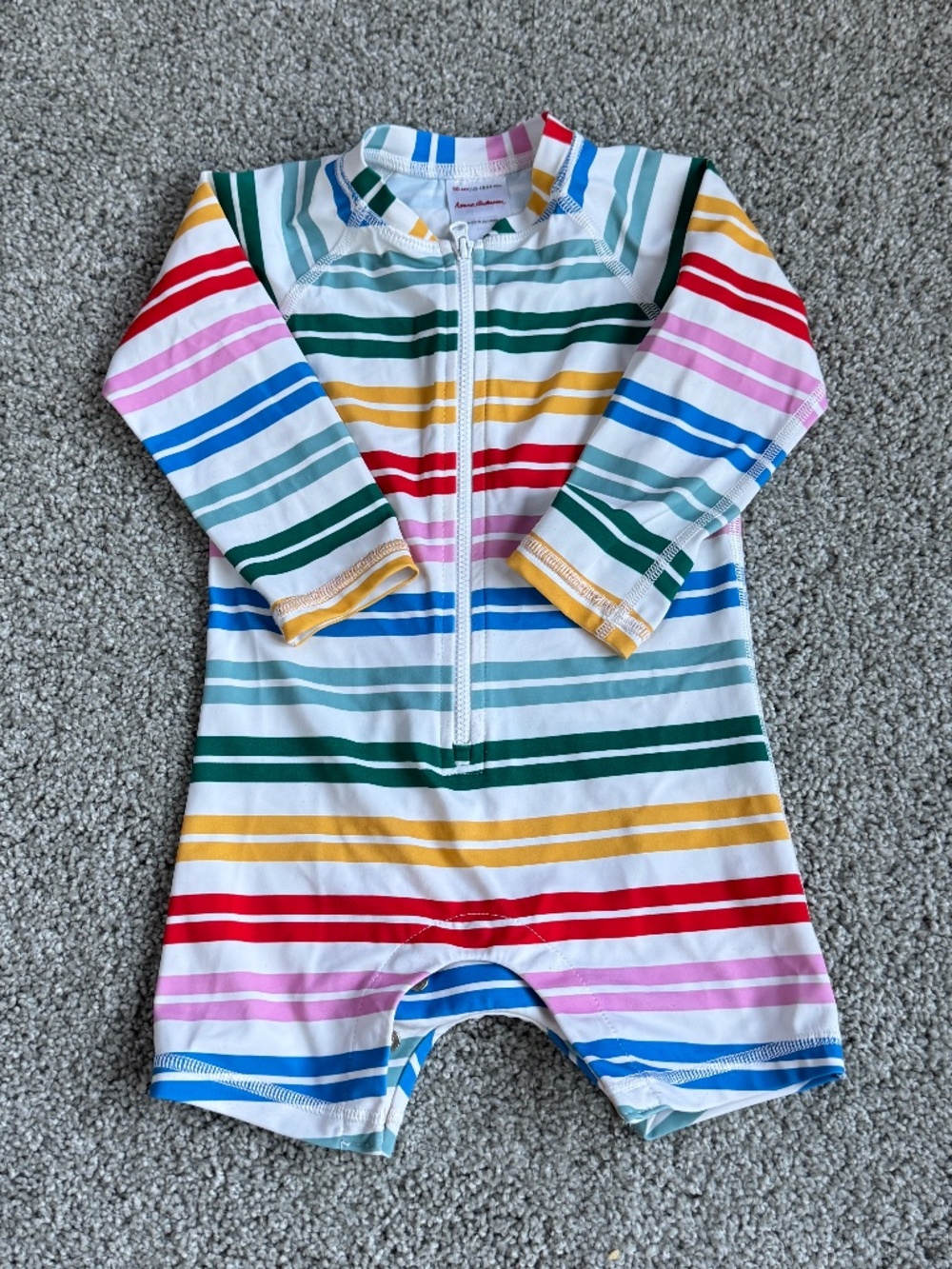 HANNA ANDERSSON Rashguard swimsuit long sleeve Sz 18-24 mo